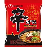 Los mejores  - Nong Shim Instant Noodles Shin Ramyun - Paquete de 20 x 120 gr - Total: 2400 gr